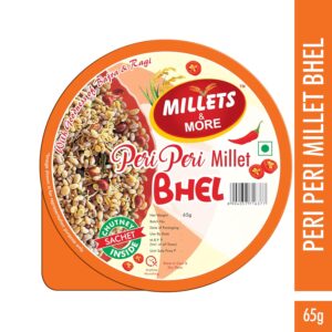 COMBO - 2 MILLETS & MORE PERI PERI MILET BHEL 65 GM TUB