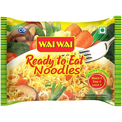 Wai Wai Ready To Eat Veg Masala Flavoured Instant Noodles Combo 6/12/18