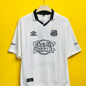 Santos FC White Jersey – Classic Edition